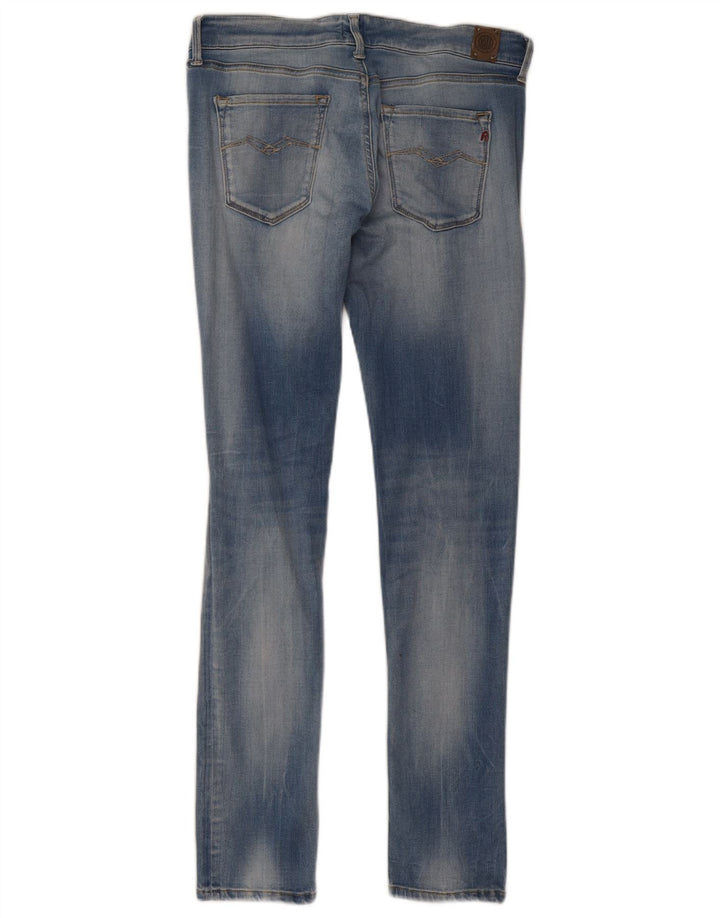Jeans skinny da donna Replay W29 L30 cotone blu