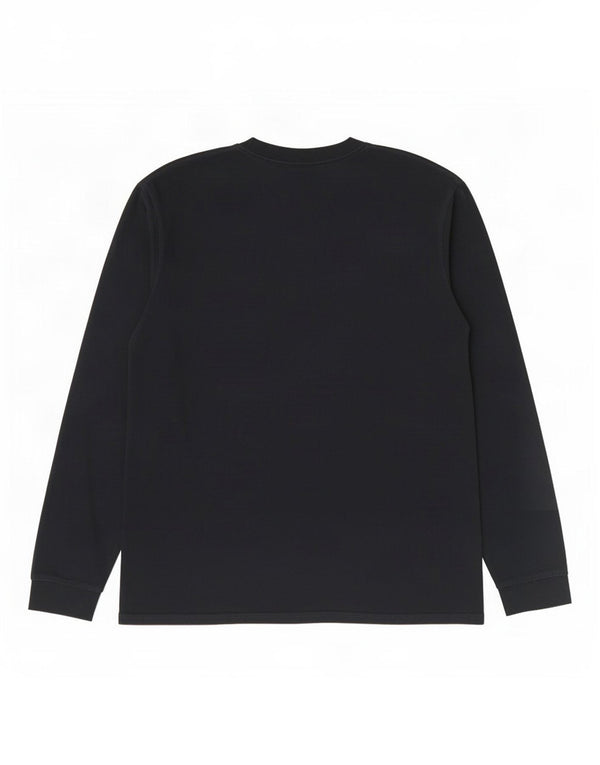 Top Carhartt da uomo a maniche lunghe XL in cotone blu navy