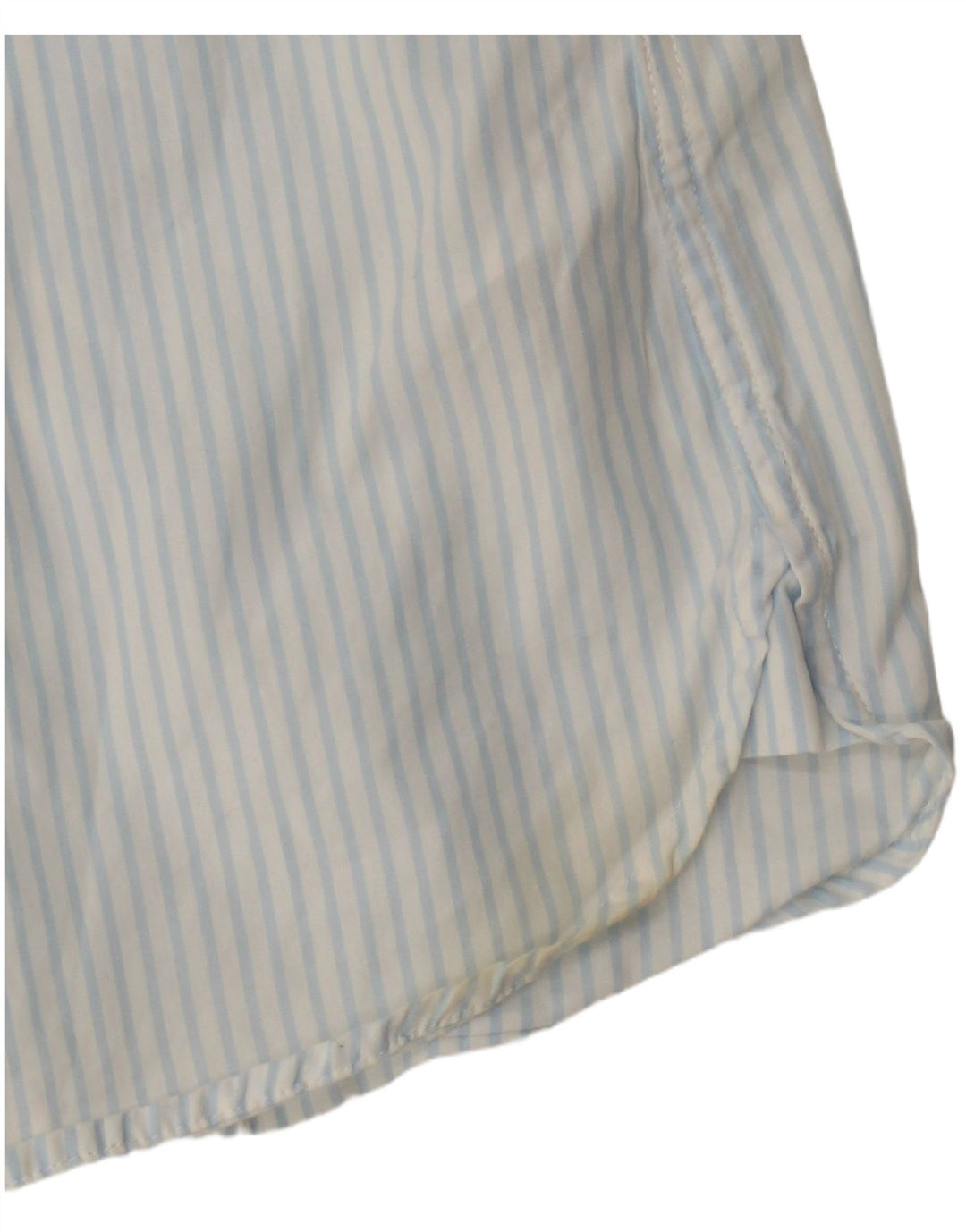 Camicia da donna Tommy Hilfiger US 8 cotone gessato blu medio