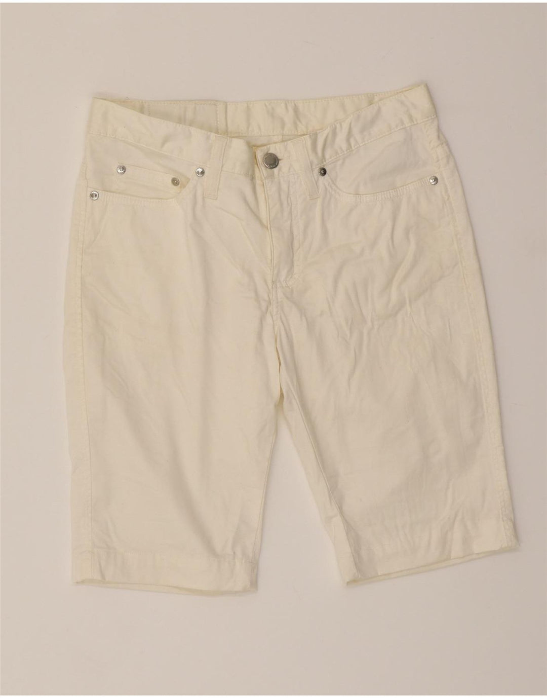 GANT Womens Casual Shorts W28 Medium Off White Cotton Vintage Gant and Second-Hand Gant from Messina Hembry 