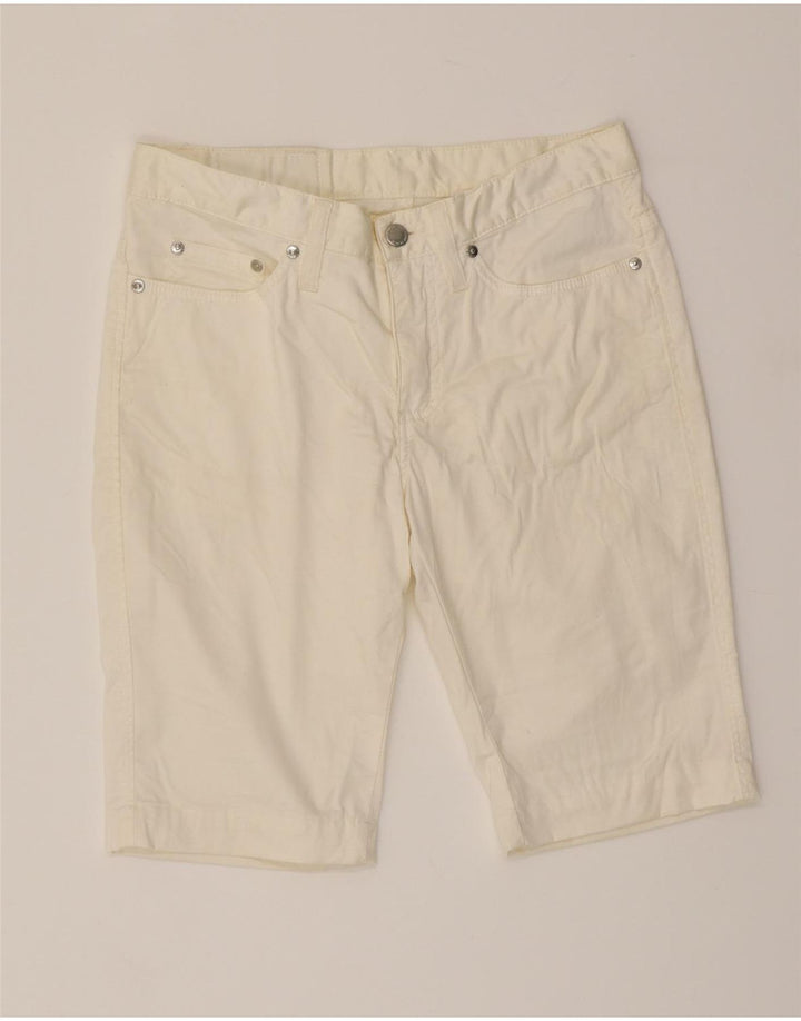 GANT Womens Casual Shorts W28 Medium Off White Cotton Vintage Gant and Second-Hand Gant from Messina Hembry 
