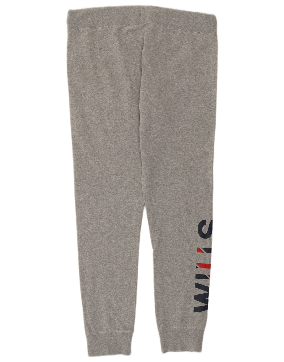 JACK WILLS Pantaloni da tuta con grafica da donna Joggers UK 14 Large Grigio