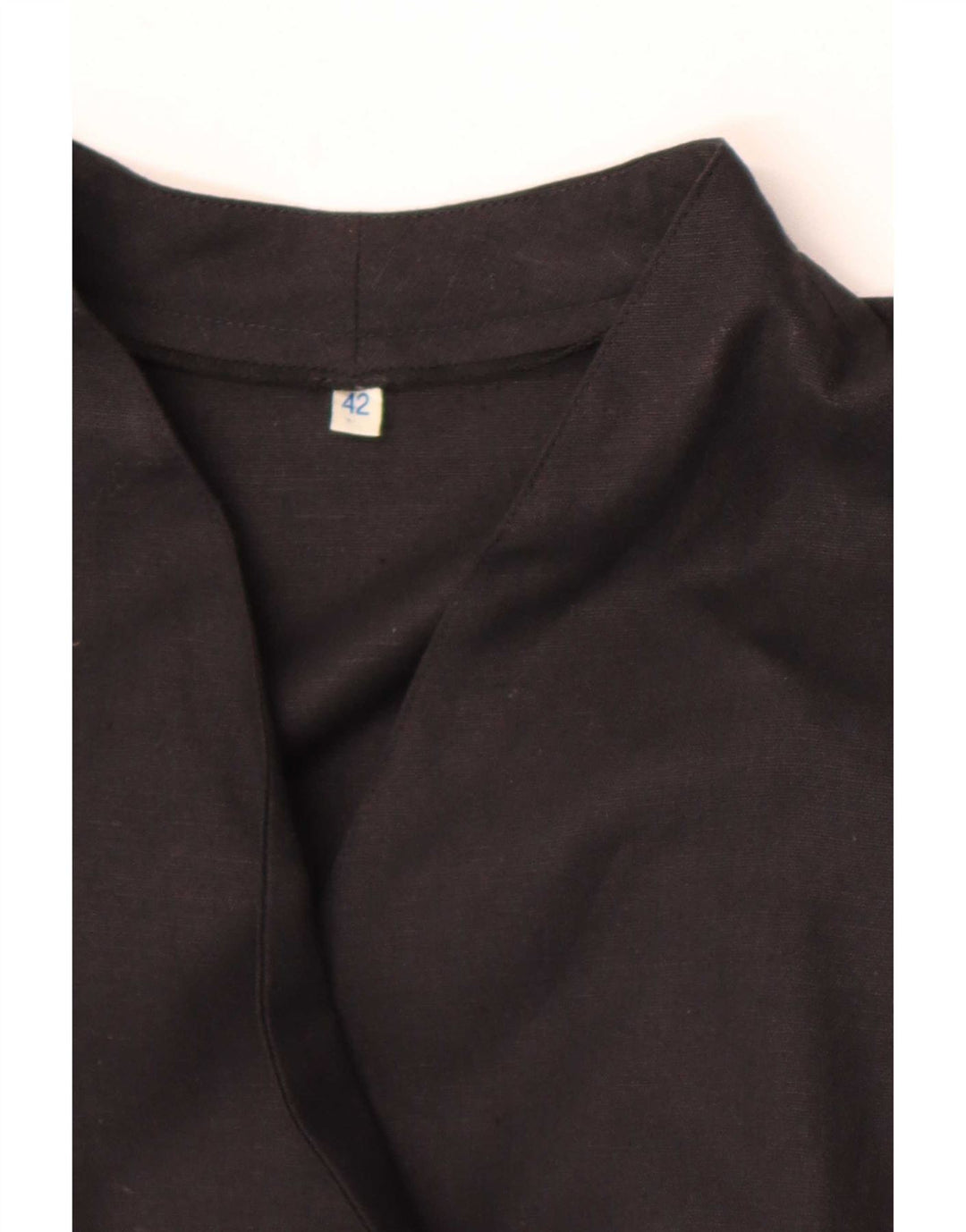 Abito tubino doppiopetto vintage da donna EU 42 grande nero