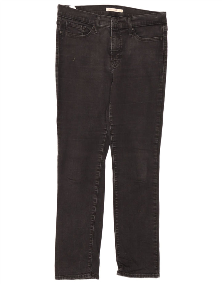 Levi's Donna 312 Shaping Slim Jeans W31 L30 Cotone Nero
