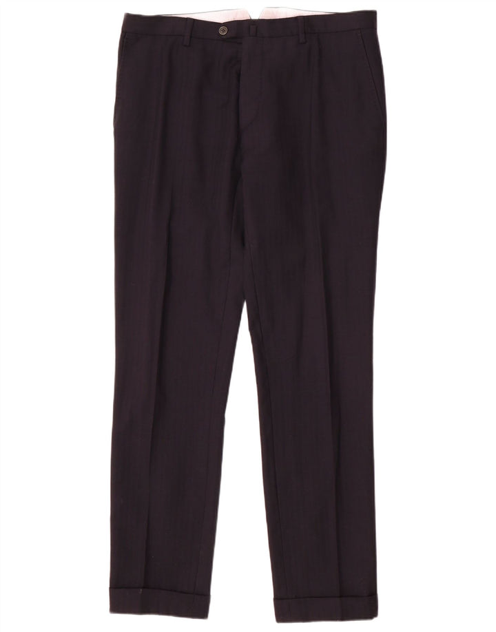 CANTARELLI Abito 2 Pezzi Doppio Petto Uomo IT 50 Large W34 L31 Blu Navy