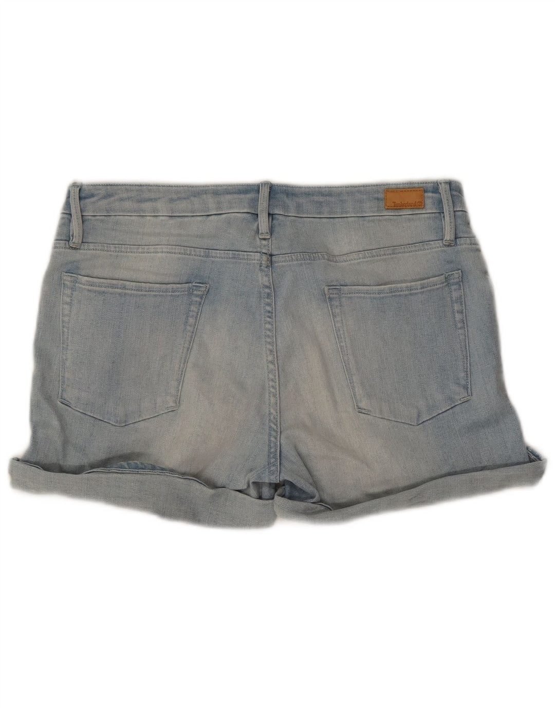 Pantaloncini di jeans da donna Timberland W29 cotone blu medio