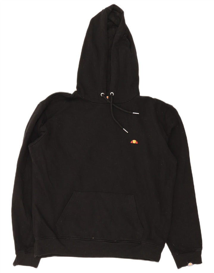 Felpa con cappuccio da donna Ellesse UK 12 cotone nero medio