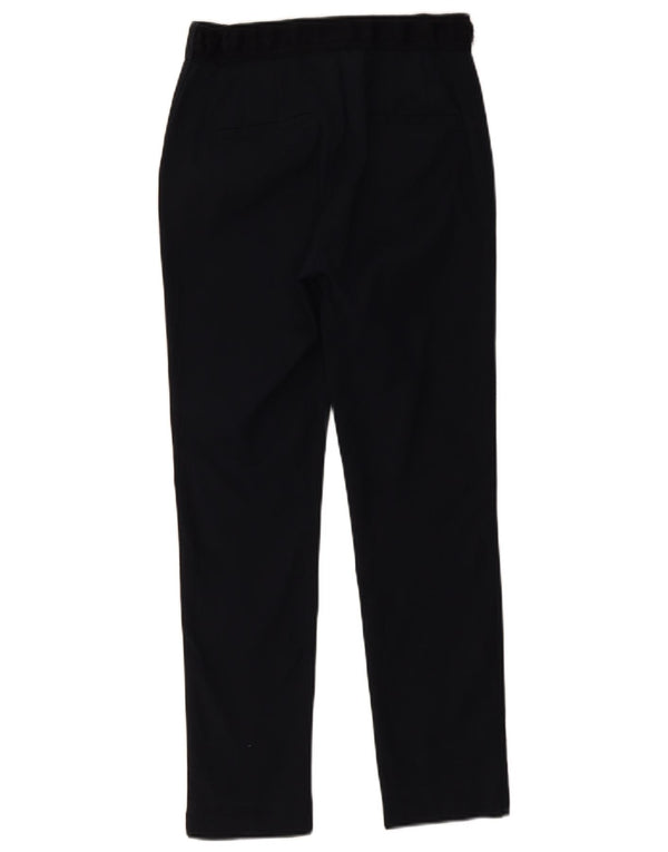 Pantaloni chino slim da donna Zara piccoli W26 L27 neri