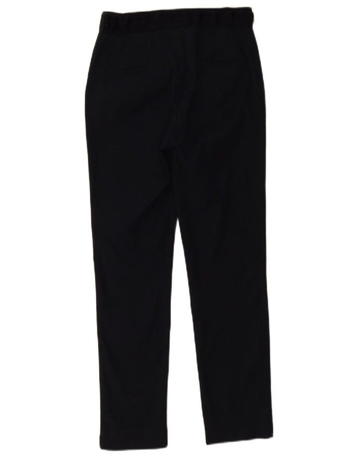 Pantaloni chino slim da donna Zara piccoli W26 L27 neri
