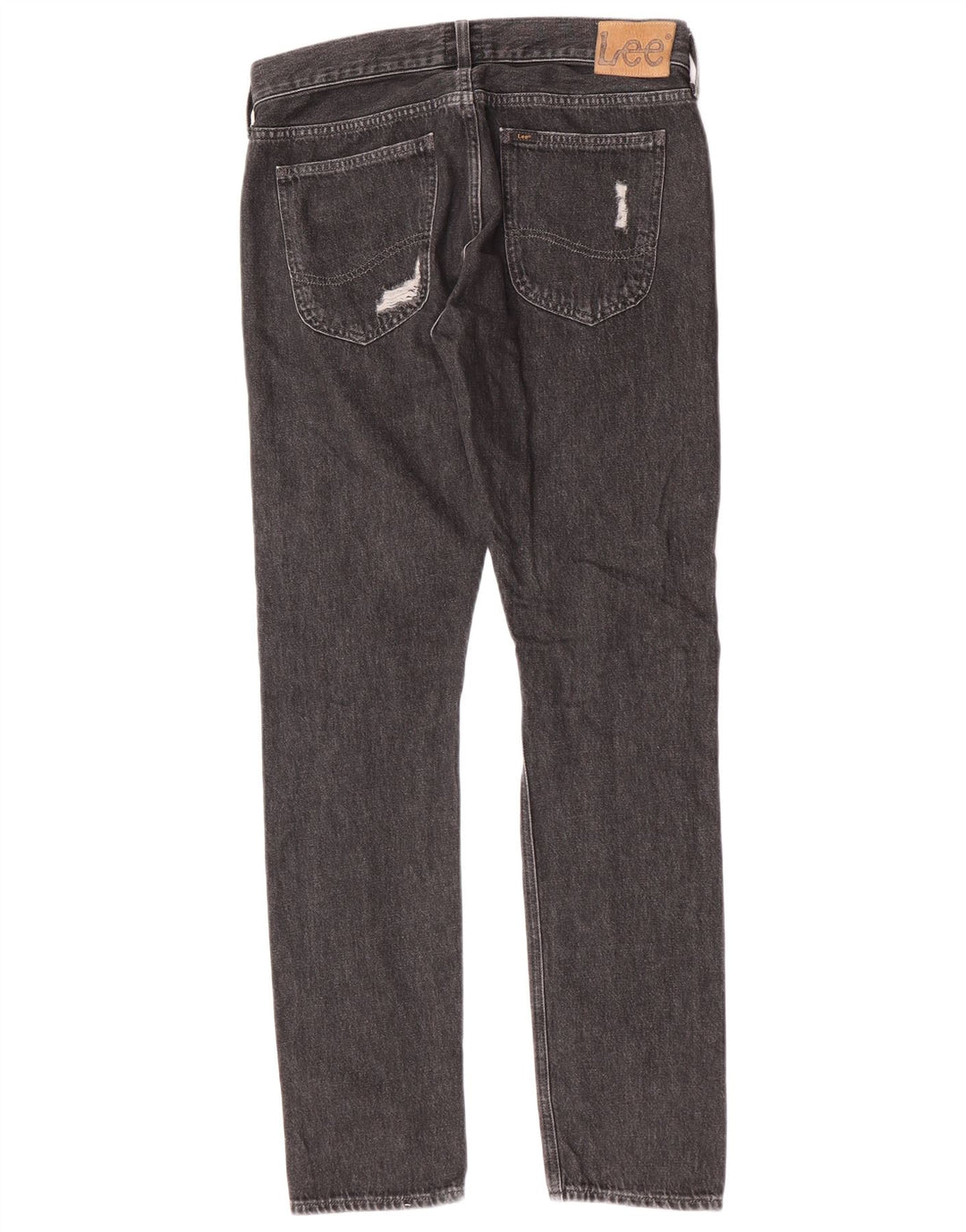 Jeans slim invecchiati Lee da uomo W31 L32 in cotone grigio