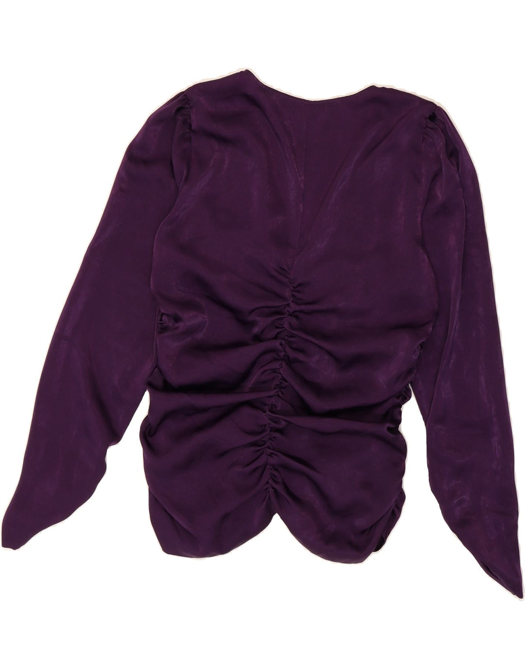 DKNY Womens Long Sleeve Blouse Top UK 14 Medium Purple Vintage Dkny and Second-Hand Dkny from Messina Hembry 
