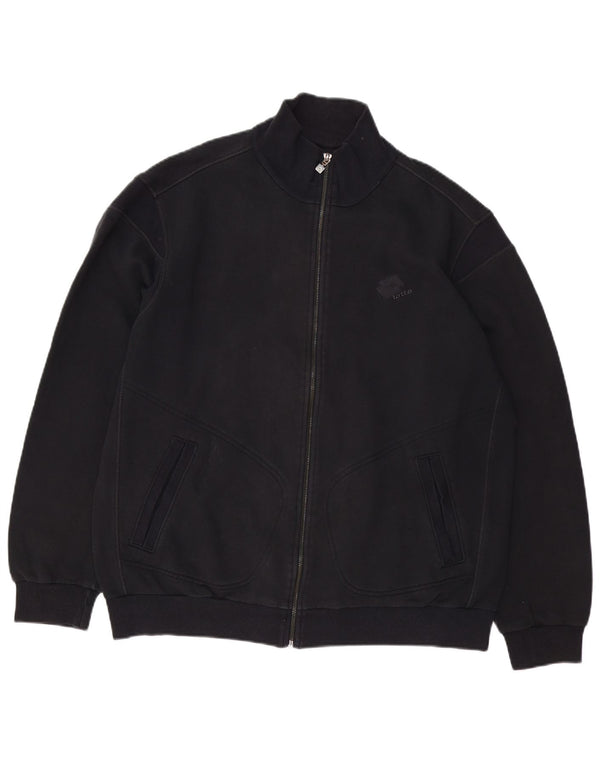 Giacca da tuta da uomo LOTTO 2XL cotone nero