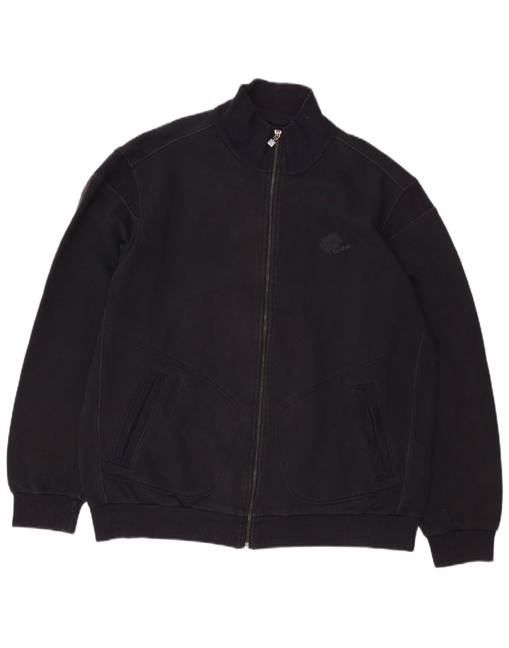 Giacca da tuta da uomo LOTTO 2XL cotone nero