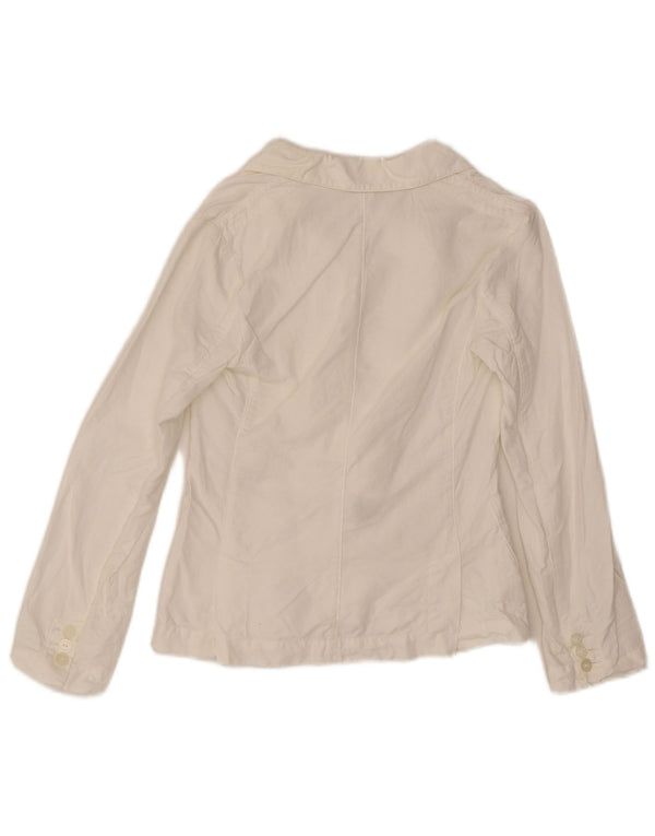Armani Teen Boys 3 Button Blazer Jacket 7-8 Years White Cotton