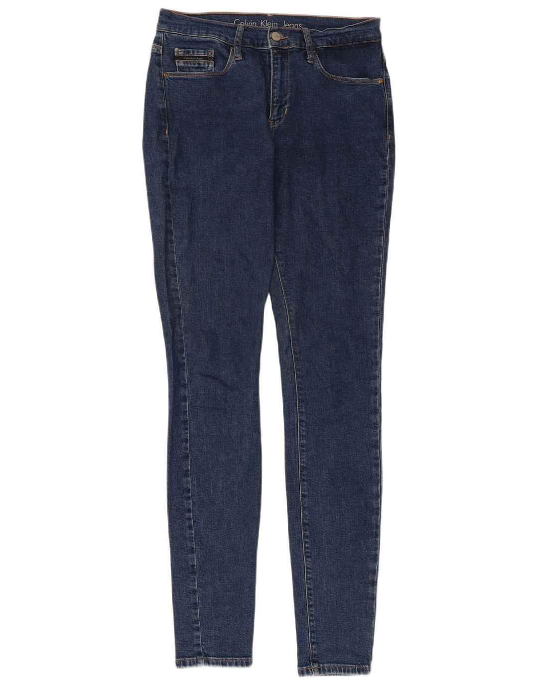 CALVIN KLEIN Jeans skinny da donna W29 L34 Blu navy