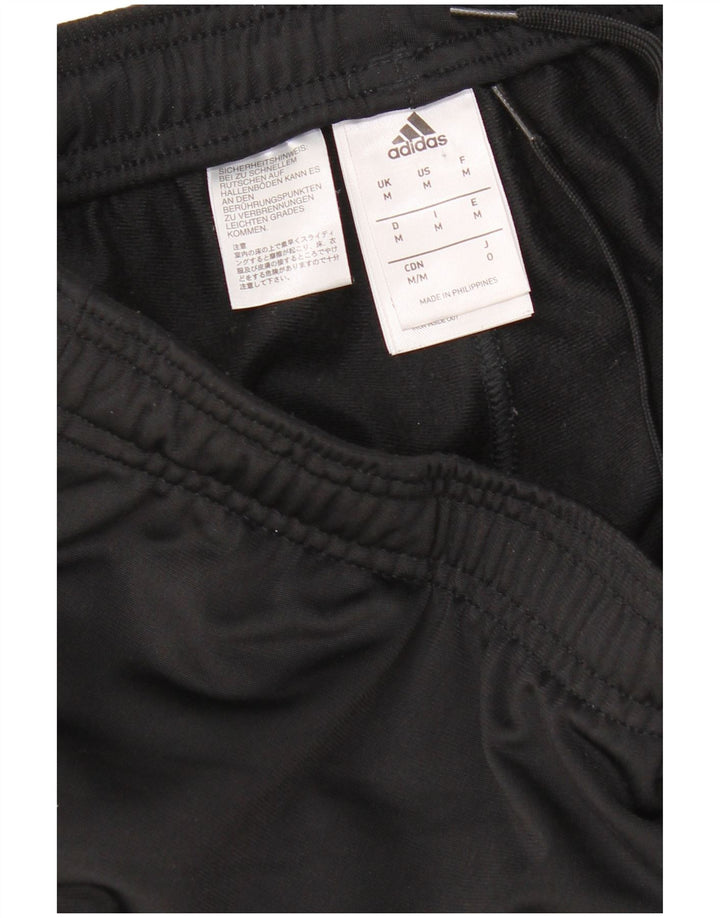 Pantaloni da tuta da donna Adidas UK 14 Medium Black Poliestere Sports