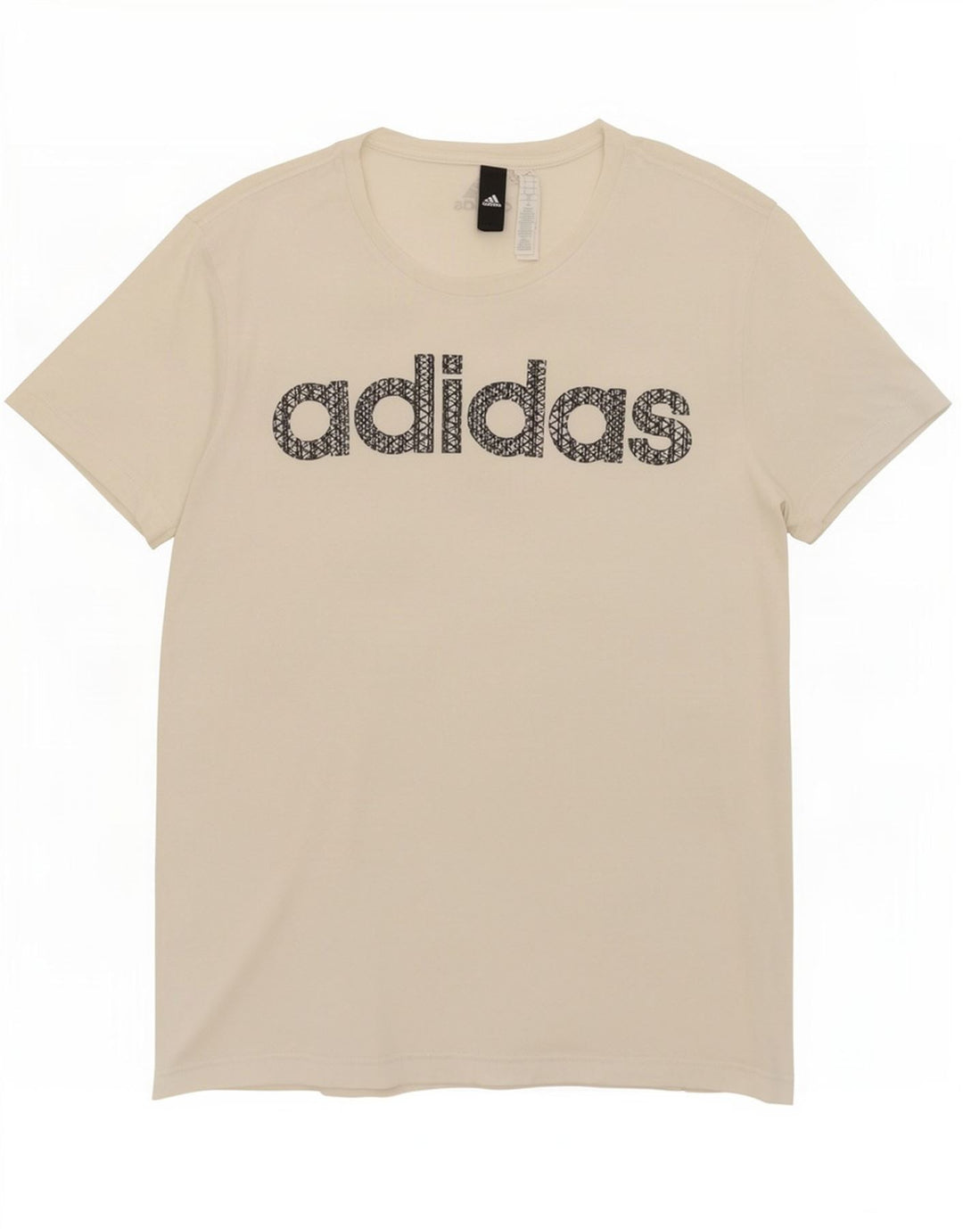 T-shirt grafica da uomo Adidas Top grande in cotone bianco