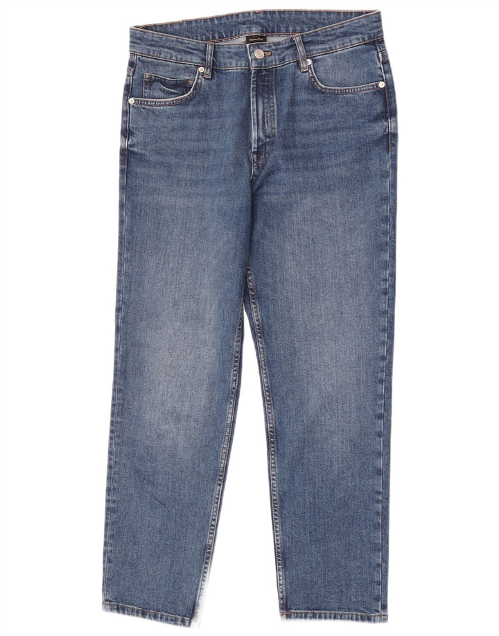 Jeans slim da donna Massimo Dutti EU 40 medio W30 L28 blu