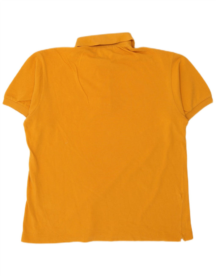 Polo da uomo Lacoste taglia 4, cotone arancione medio