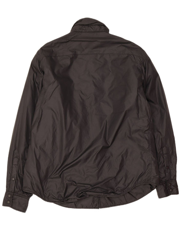 Giubbotto bomber da uomo Alberto Aspesi UK 42 XL nero poliammide