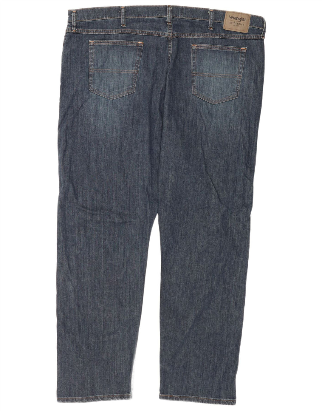 Jeans dritti da uomo Wrangler W46 L32 cotone blu