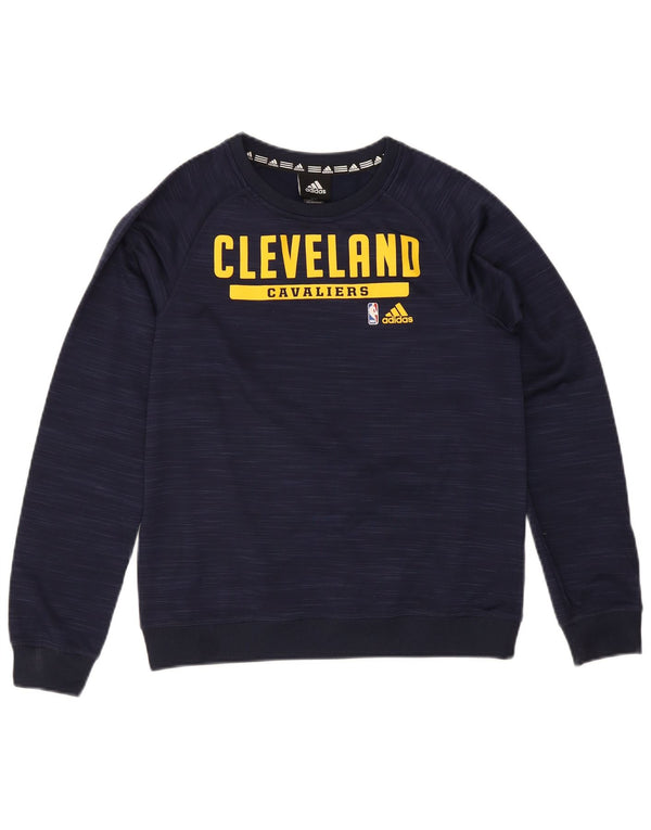 Felpa Adidas Ragazzi Maglione 14-15 anni Large Blu Navy