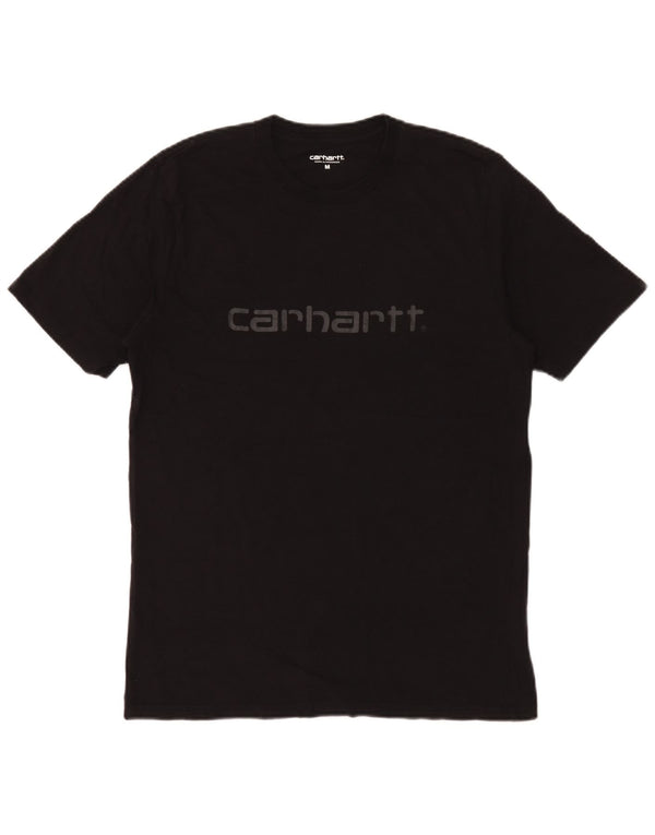 T-shirt grafica da uomo Carhartt Top in cotone nero medio
