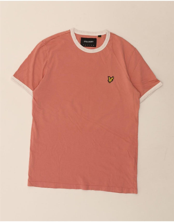 T-shirt da uomo Lyle & Scott Top piccola in cotone rosa