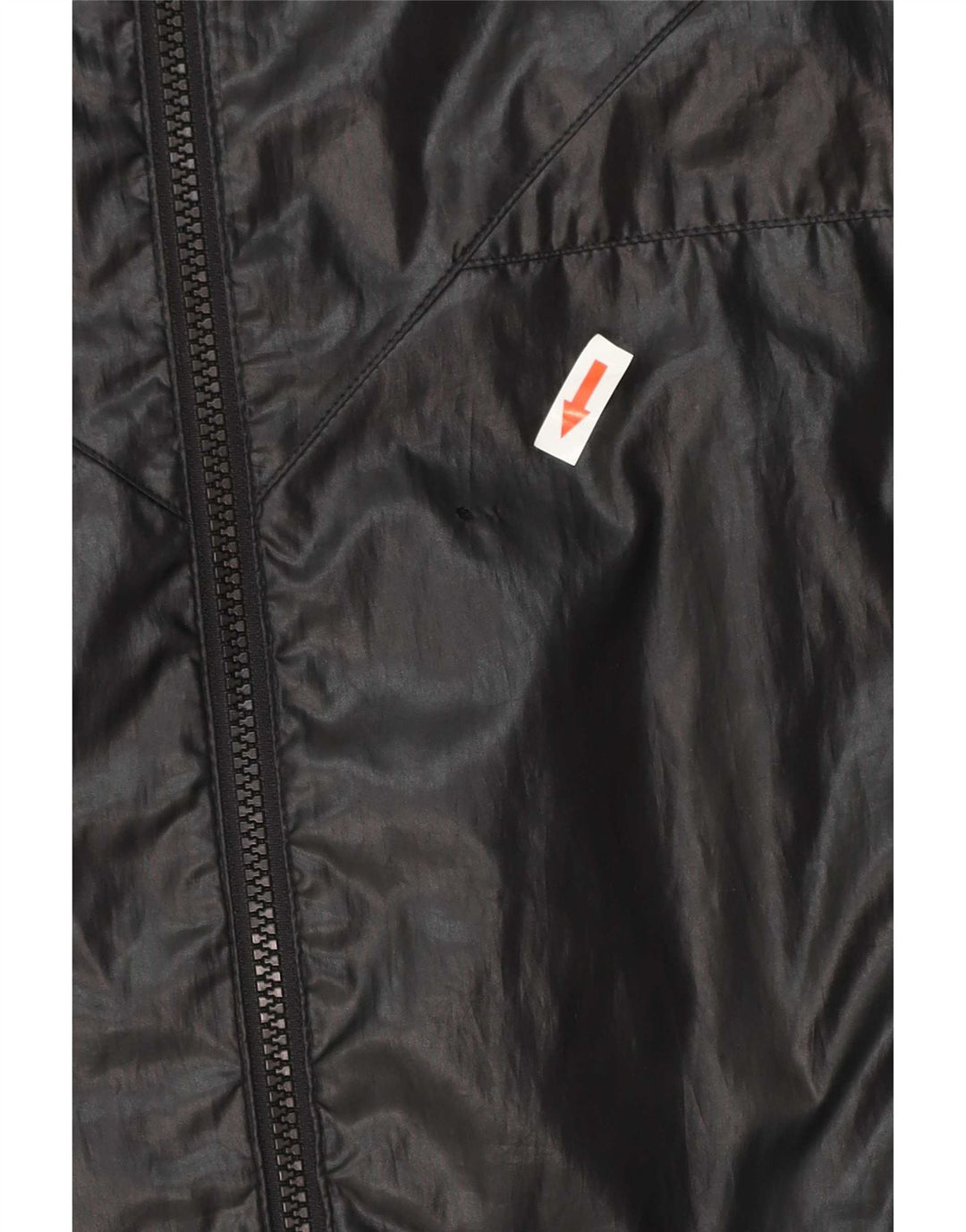 Giacca antipioggia da uomo Adidas con cappuccio UK 38 medio poliestere nero