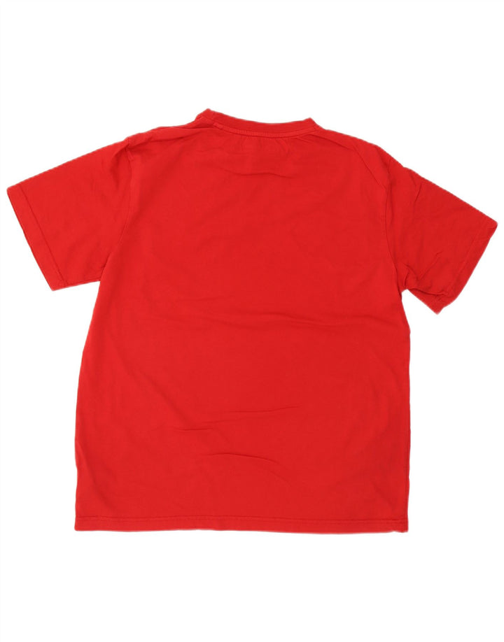 T-shirt grafica da uomo Berghaus Top grande in cotone rosso