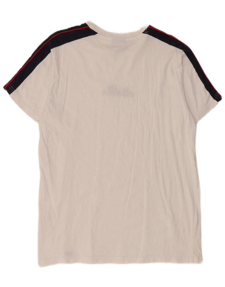 T-shirt grafica da uomo Ellesse Top Small White Colourblock