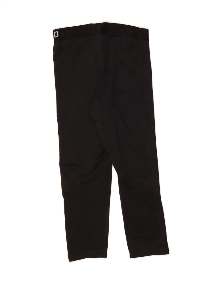 NIKE Womens Graphic Capri Leggings UK 8 Small  Black Polyester Vintage Nike and Second-Hand Nike from Messina Hembry 