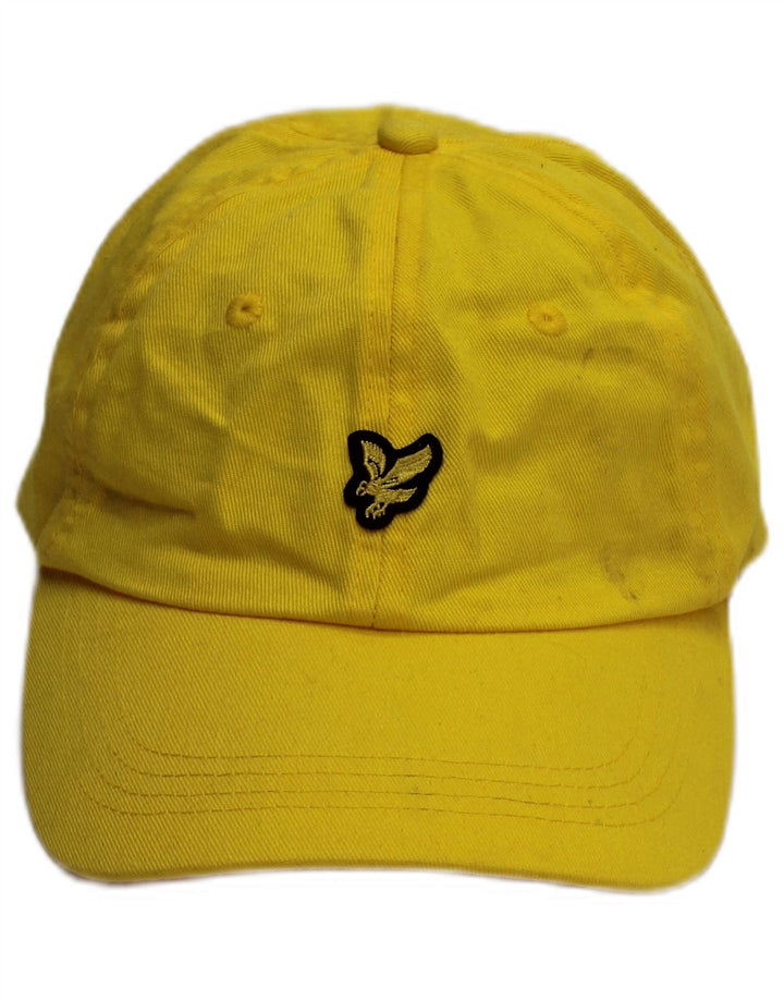 Berretto da baseball grafico da uomo LYLE & SCOTT taglia unica cotone giallo classico