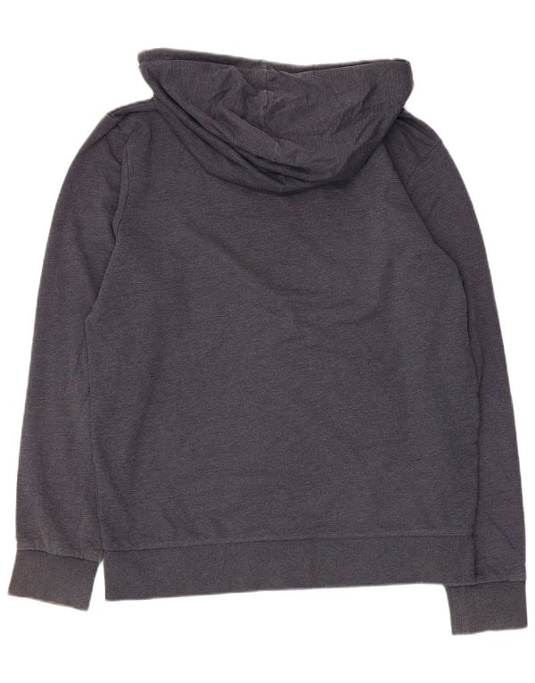 Jack & Jones Mens Zip Hoodie Sweater Large Navy Blue Cotton