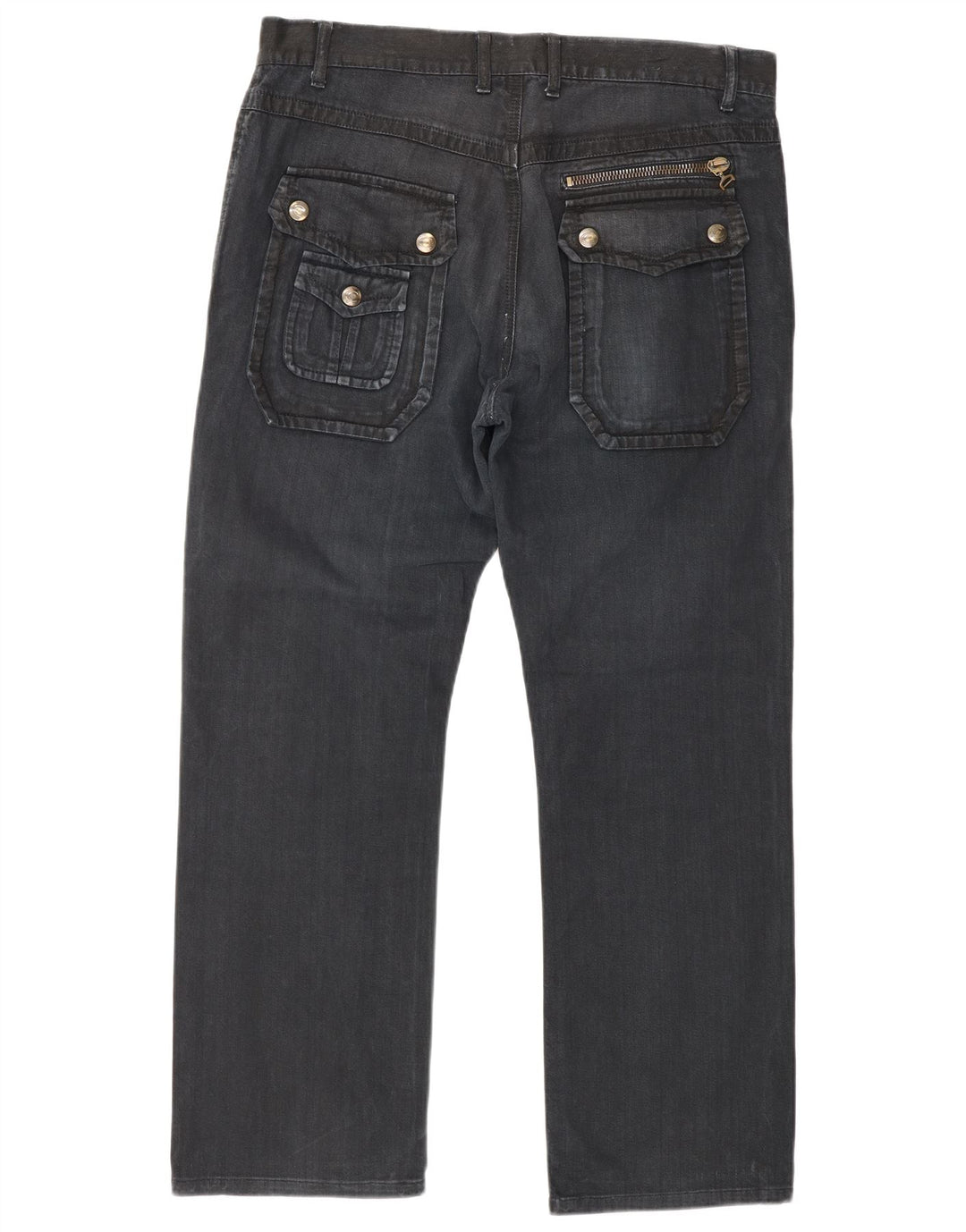 Jeans dritti da uomo Just Cavalli IT 48 medio W34 L28 blu navy