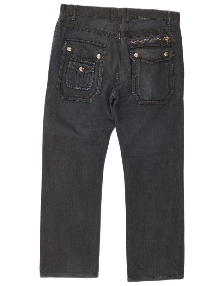 Jeans dritti da uomo Just Cavalli IT 48 medio W34 L28 blu navy