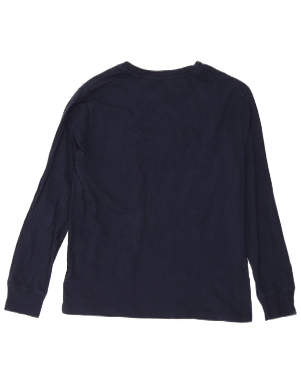 Ralph Lauren Top da bambino a manica lunga 14-15 anni Large in cotone blu navy