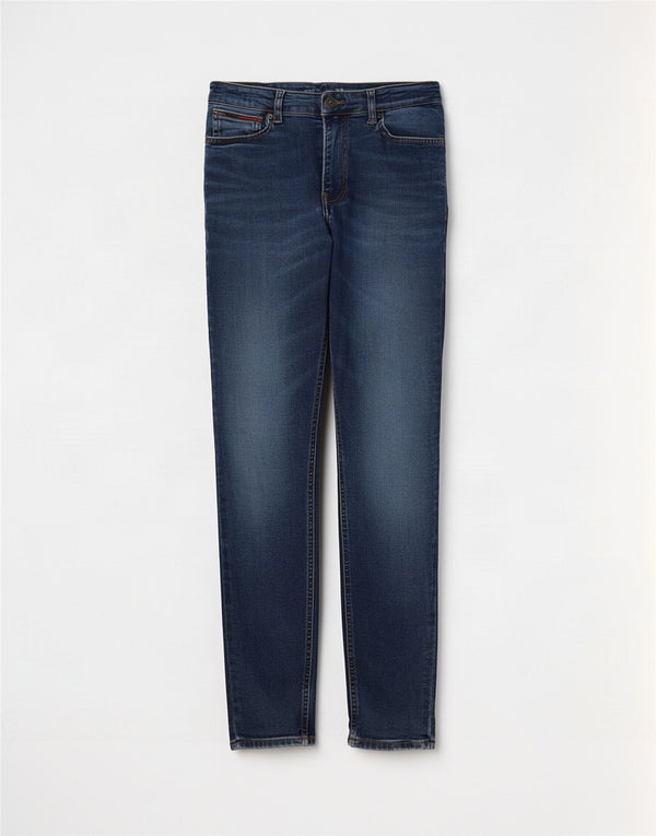 Tommy Hilfiger Mens Simon Skinny Jeans W30 L32 Navy Blue Cotton