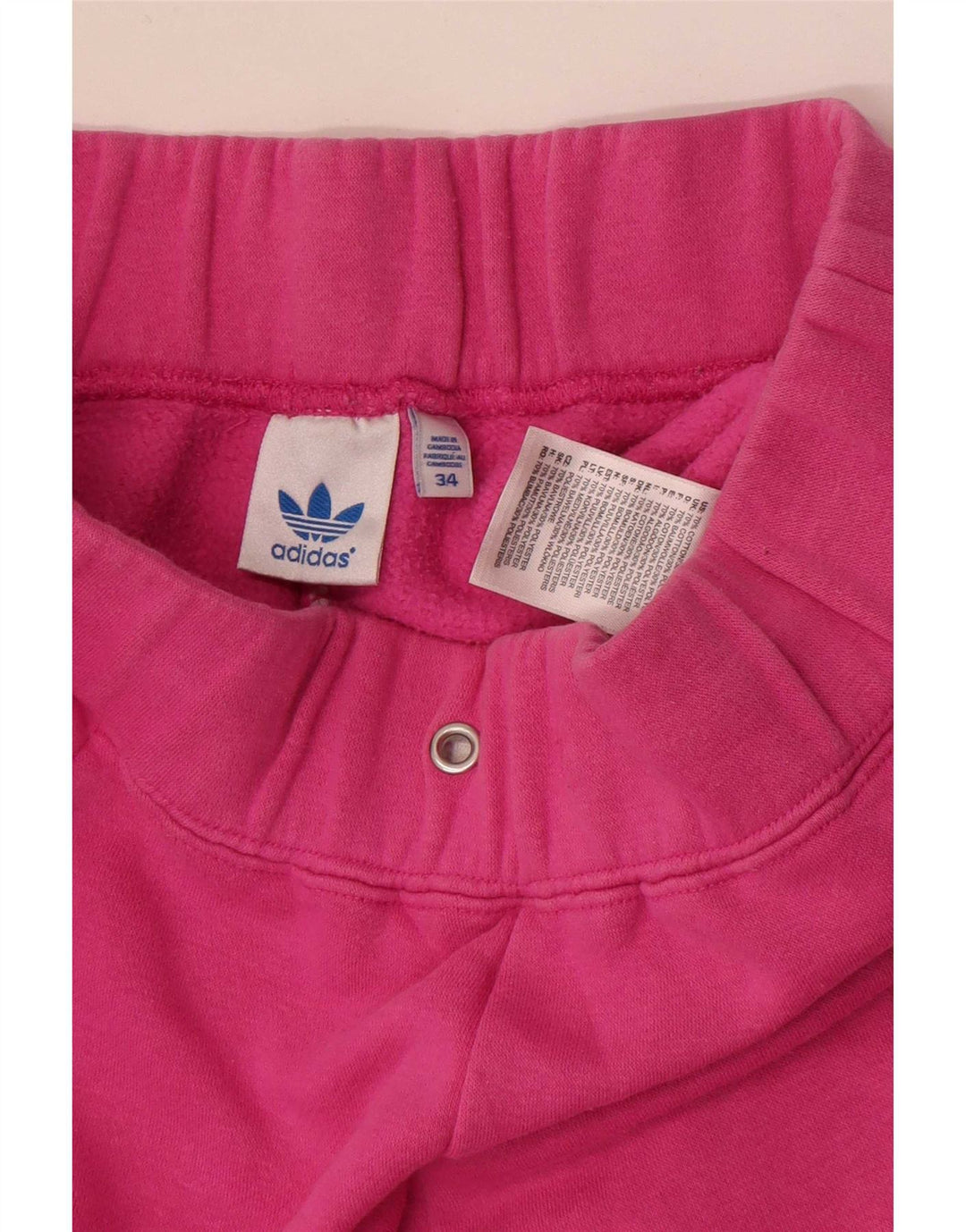 Pantaloni da tuta da donna Adidas EU 34 piccoli cotone rosa