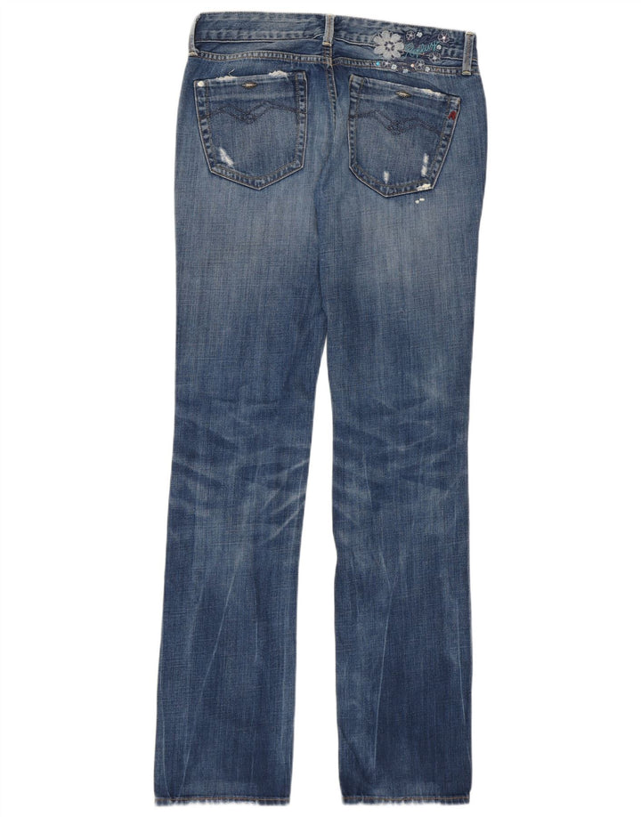 REPLAY Jeans dritti da donna W30 L34 Designer in cotone blu