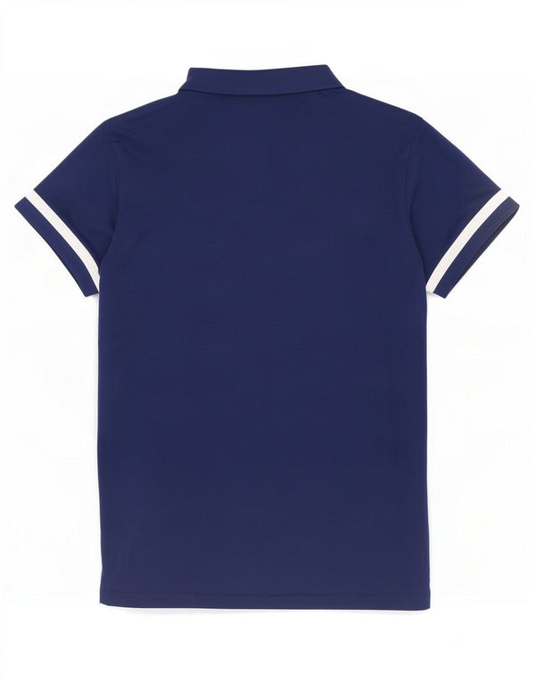 Polo lunga da donna Adidas UK 24/26 2XL poliestere blu navy