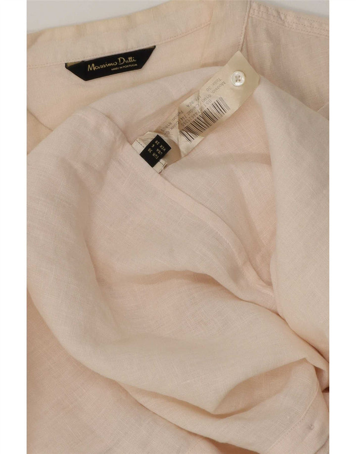Camicia overshirt da donna Massimo Dutti EU 38 Small Beige