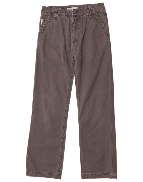 Pantaloni chino dritti da uomo Fat Face W30 L31 in cotone grigio