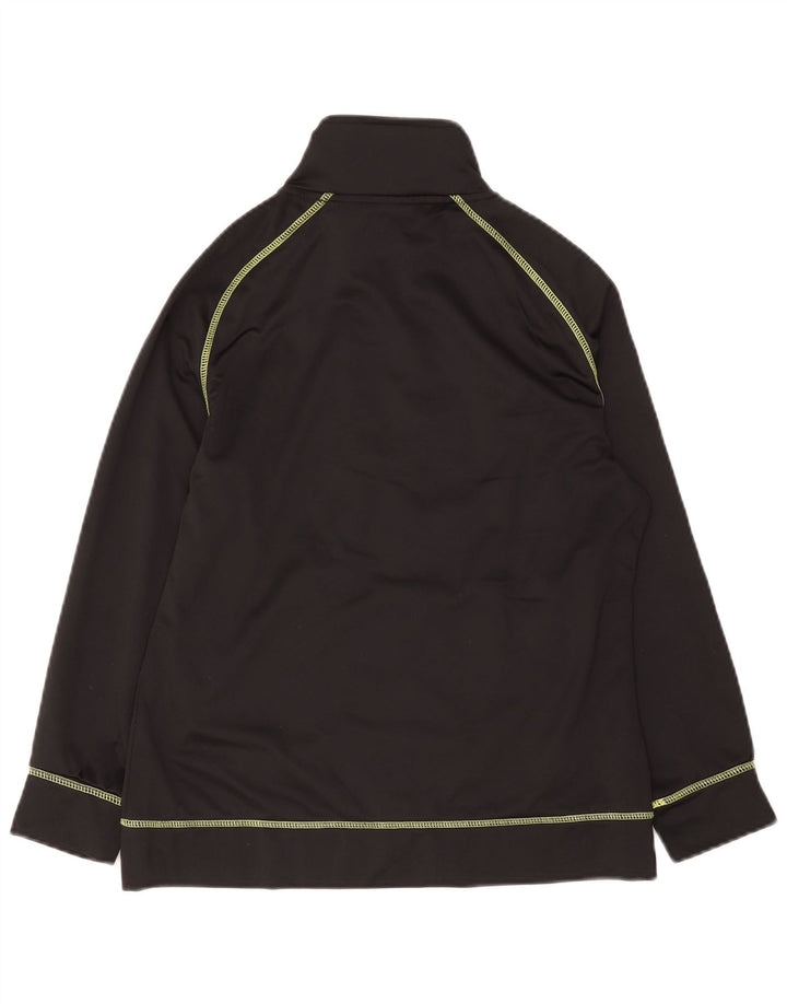 Giacca da ginnastica da donna Asics UK 16 grande poliestere nero