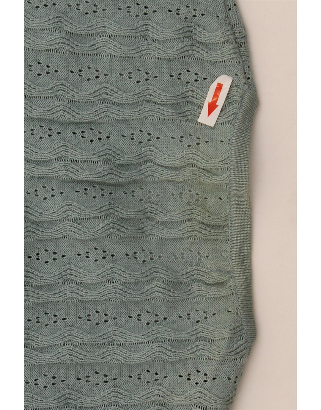 Maglione cardigan da donna Marks & Spencer UK 8 piccolo cotone verde