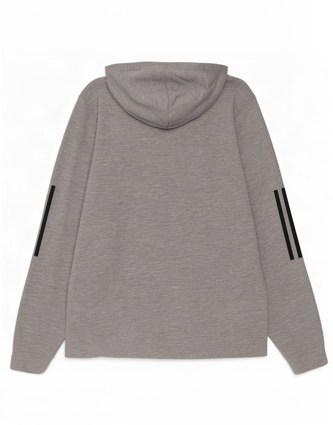 Felpa con cappuccio grafica da uomo Adidas piccola in poliestere grigio