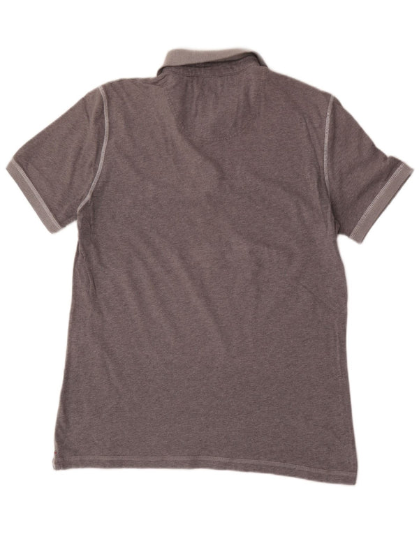Aeronautica Militare Mens Polo Shirt XL Grey Cotton