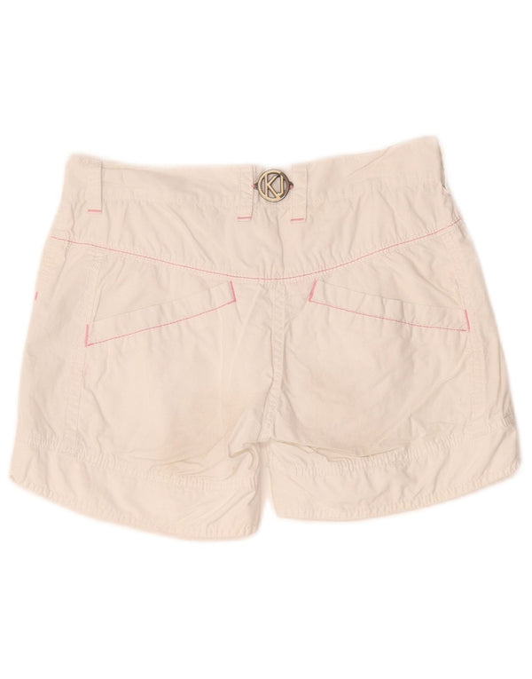 Pantaloncini da donna Calvin Klein W28 cotone bianco medio
