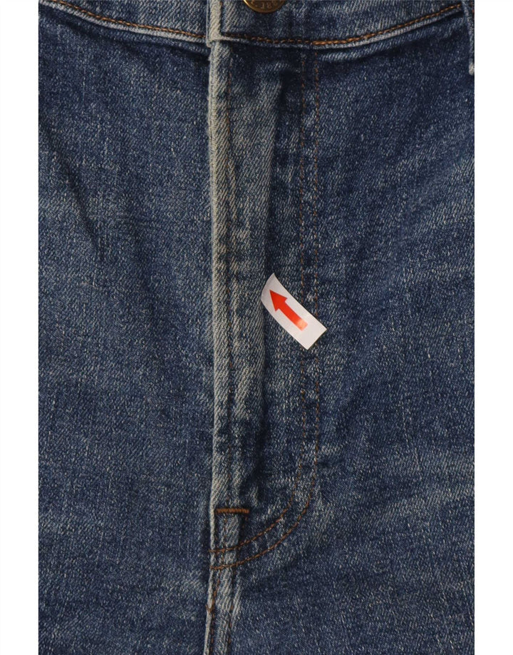 Jeans corti da uomo Lee Rider W38 L34 cotone blu
