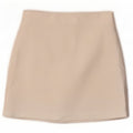 Minigonna Zara Donna XS W24 Bianca